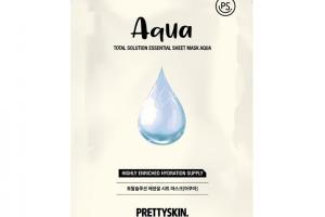 Pretty Skin - Total Solution Masque en tissu Essentiel - 1pièce - Aqua Pretty Skin - Total Solution Masque en tissu Essentiel - 1pièce - Aqua