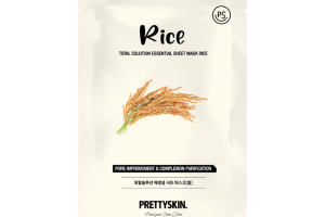 Pretty Skin - Total Solution Masque en tissu Essentiel - 1pièce - Rice