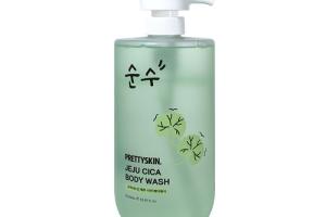PRETTYSKIN - Gel douche Jeju Cica - 1000ml PRETTYSKIN - Gel douche Jeju Cica - 1000ml