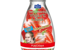 PUREDERM - Adoucissant de la peau, Masque yogourt - 15g - Fraise