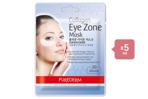 PUREDERM Collagen Eye Zone Mask - 1pc (5ea) Set PUREDERM Collagen Eye Zone Mask - 1pc (5ea) Set