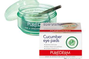 PUREDERM - Concombre, Tapis yeux (Jar) - 24pièces PUREDERM - Concombre, Tapis yeux (Jar) - 24pièces