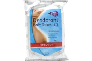 PUREDERM - Deodorant Body Refresher - 15pièces