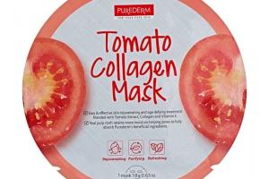 PUREDERM - Masque Cercle - Tomato Collagen - 1pièce