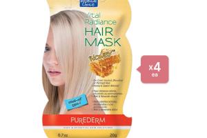 PUREDERM - Set Vital Radiance Hair Mask (4ea) PUREDERM - Set Vital Radiance Hair Mask (4ea)