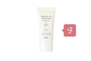 PURITO Daily Go-To Sunscreen SPF50+ PA++++ (Mini) - 15ml (2ea) Set