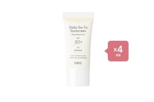 PURITO Daily Go-To Sunscreen SPF50+ PA++++ (Mini) - 15ml (4ea) Set