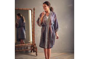 Rituals Jaypur Saree Kimono Lily Blue