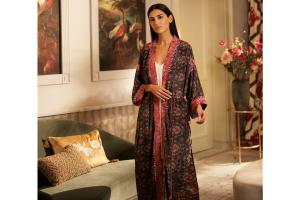 Rituals Jaypur Saree Kimono Pomegranate Long