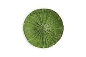 Rituals Saigon Silk Velvet Round Cushion Spring Green