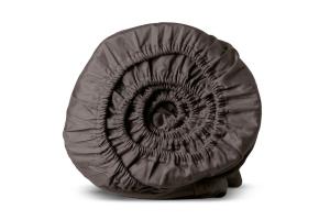 Rituals Singapore Satin Cotton Fitted Sheets 90x200cm Grey