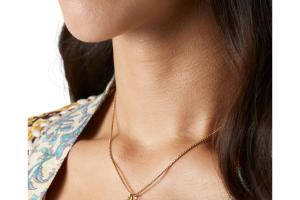 Rituals Tiger Eye Pendant Necklace Gold Plated