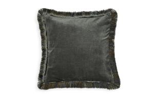 Rituals Vellore Cotton Velvet Cushion case 50x50cm Grey Blue Rituals Vellore Cotton Velvet Cushion case 50x50cm Grey Blue