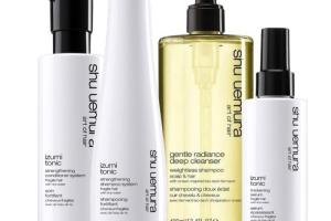Rituel complet shampooings, soin & sérum izumi tonic shu uemura