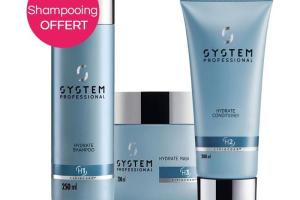 Routine hydratation Hydrate System Professional avec shampooing OFFERT