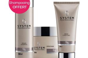 Routine réparation Repair System Professional avec shampooing OFFERT