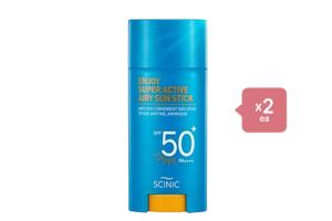 SCINIC Enjoy Super Active Airy Sun Stick SPF50+ PA++++ - 15g (2ea) Set