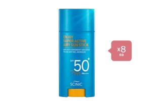 SCINIC Enjoy Super Active Airy Sun Stick SPF50+ PA++++ - 15g (8ea) Set