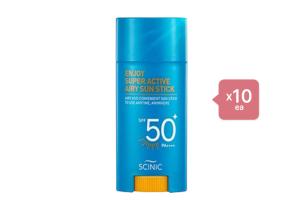 SCINIC Enjoy Super Active Airy Sun Stick SPF50+ PA++++ - 15g...
