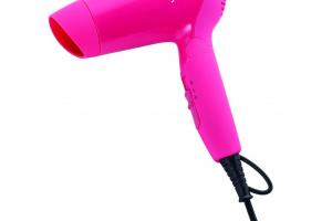 Sèche-cheveux professionnel rose Jetlag 1200 Watts Sèche-cheveux professionnel rose Jetlag 1200 Watts