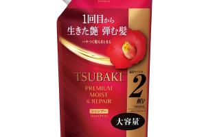 Shiseido - Recharge de shampoing hydratant et réparateur Tsubaki Premium - 600ml
