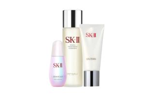 SK-II Pitera & Aura Essence + Cleanser Set SK-II Pitera & Aura Essence + Cleanser Set