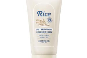 SKINFOOD - Mousse nettoyante Rice Daily Brightening - 150ml