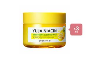SOME BY MI Yuja Niacin 30 days Brightening Sleeping Mask/60g (3ea) Set SOME BY MI Yuja Niacin 30 days Brightening Sleeping Mask/60g (3ea) Set