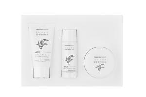 THANK YOU FARMER - Ensemble de voyage Rice Pure - 1 set (3 articles)