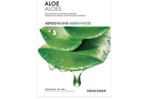 THE FACE SHOP - Nature réelle, Masque - Aloe - 1pièce