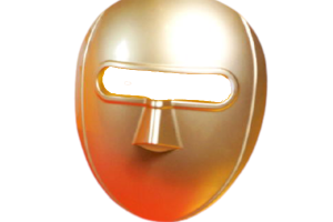 The Red Lip - Masque Derma LED 3 - 1set - Shiny Gold