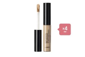 The Saem Cover Perfection Tip Concealer - 02 Rich Beige (4ea) Set