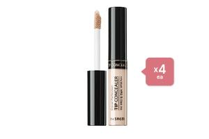The Saem Cover Perfection Tip Concealer - 0.5 Ice Beige (4ea) Set