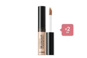 The Saem Cover Perfection Tip Concealer - 1.25 Light Beige (2ea) Set The Saem Cover Perfection Tip Concealer - 1.25 Light Beige (2ea) Set