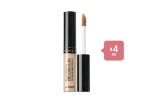 The Saem Cover Perfection Tip Concealer - 1.75 Middle Beige (4ea) Set