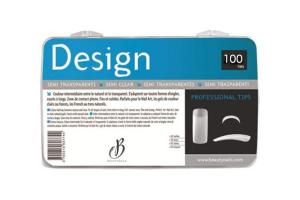 Tips design semi-transparentes - 100 tips Beauty Nails