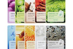 TONYMOLY - Feuille de masque Pureness 100 (saveur aléatoire) -...