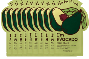 TONYMOLY - I'm Real Mask Sheet - Avocado - 10pièces TONYMOLY - I'm Real Mask Sheet - Avocado - 10pièces