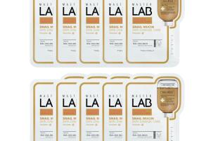 TONYMOLY - Master Lab Real Mask Sheet - Snail Mucin - 1pc (10ea) Set