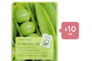 TONYMOLY - Set Feuille de masque Pureness 100 - Placenta (10ea) Set