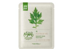 TONYMOLY - Truegreen Feuille de masque végétalien - 1pièce - Mugwort TONYMOLY - Truegreen Feuille de masque végétalien - 1pièce - Mugwort