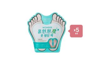 TONYMOLY - Wonder All-in-One Shot Foot Peeling Pack - 20g x 2ea...