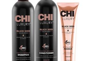 Trio shampooing + conditionneur + masque Luxury Black Seed Oil CHI