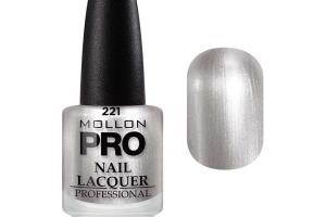 Vernis Classique 15 ml Mollon Pro Silver Shimmer - 221 Vernis Classique 15 ml Mollon Pro Silver Shimmer - 221
