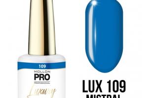 Vernis semi-permanent LUXURY n°109 Mistral Mollon Pro - 8ML Vernis semi-permanent LUXURY n°109 Mistral Mollon Pro - 8ML