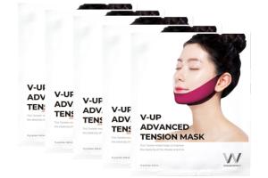 Wonjin - Pack de masques de tension avancés V-UP - 12gX5pièces Wonjin - Pack de masques de tension avancés V-UP - 12gX5pièces