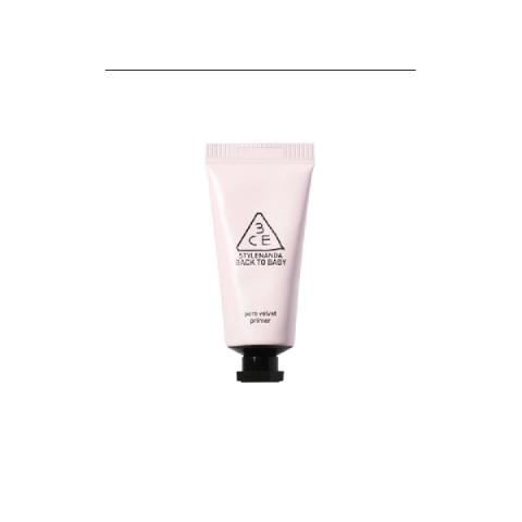 3CE - Retour à Baby Pore Velvet Primer - 15ml - Light Pink 3CE - Retour à Baby Pore Velvet Primer - 15ml - Light Pink