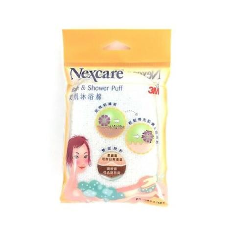 3M - Nexcare Microfiber Bath & Shower Bouffée - 1pièce