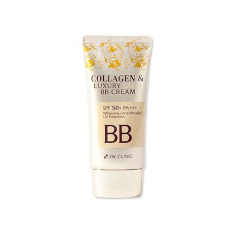 3W Clinic - BB Crème Collagène & Luxury Gold SPF50 + PA +++ - 50ml 3W Clinic - BB Crème Collagène & Luxury Gold SPF50 + PA +++ - 50ml