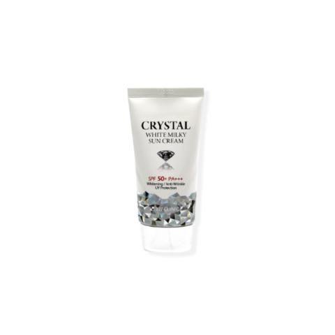 3W Clinic - Crystal White Milky Crême solaire SPF50+ PA+++ - 50ml